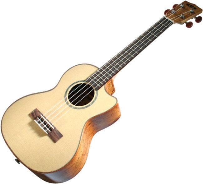 Tenor-ukuleler Kala KA-FMTGE-C-EQ Tenor-ukuleler Natural