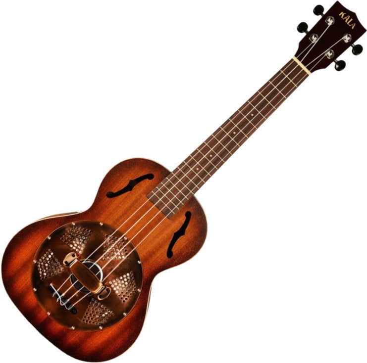 Tenor-ukuleler Kala Resonator Tenor-ukuleler Solbränd