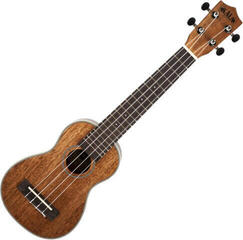 Kala Gloss Mahogany Soprano Long Neck Ukulele with Bag