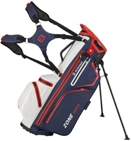Golf Bag Bennington Zone 14 Navy/White/Red Golf Bag