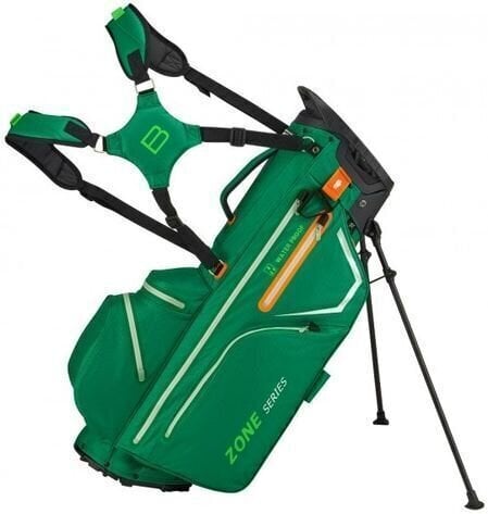 Golf torba Stand Bag Bennington Zone 14 British Green-Silver Golf torba Stand Bag