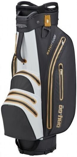 Golf Bag Bennington Dry 14+1 GO Black/White/Gold Golf Bag