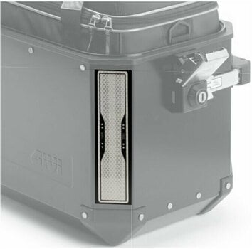 Příslušenství pro moto kufry, tašky Givi E145 Pair of Reflective Serigraphed Stickers 205x45mm - 1