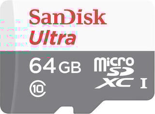 Speicherkarte SanDisk Ultra 64 GB SDSQUNR-064G-GN3MN Micro SDXC 64 GB Speicherkarte