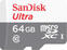 Pomnilniška kartica SanDisk Ultra 64 GB SDSQUNR-064G-GN3MN
