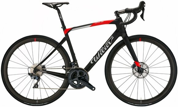 Cestný bicykel Wilier Cento1NDR Shimano Ultegra Di2 RD-R8050 2x11 Black/Red Matt L Shimano - 1