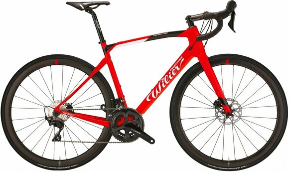Vélo de route Wilier Cento1NDR Shimano Ultegra Di2 RD-R8050 2x11 Red/Black Glossy M Shimano - 1