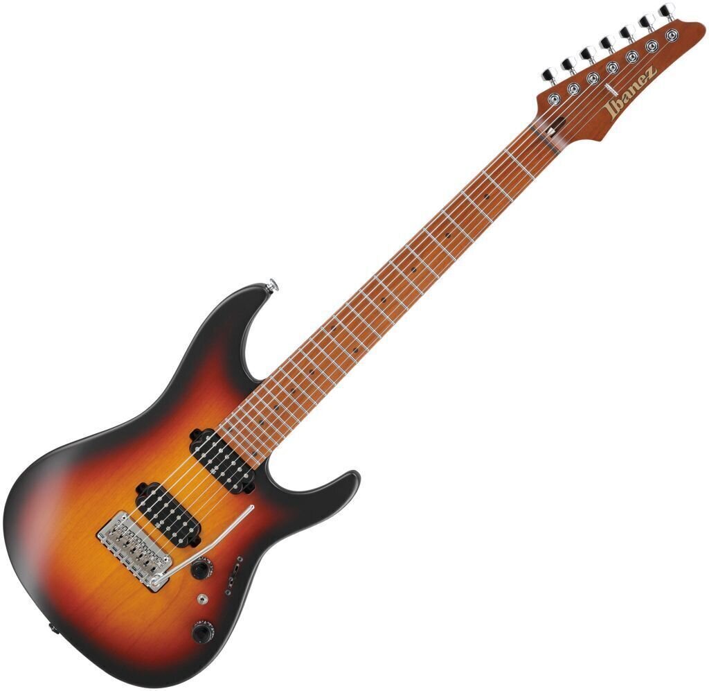 Guitarra elétrica de 7 cordas Ibanez AZ24027-TFF Tri Fade Burst