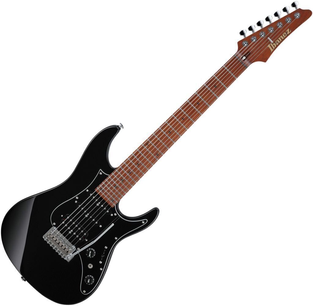 Guitarra elétrica de 7 cordas Ibanez AZ24047-BK Black
