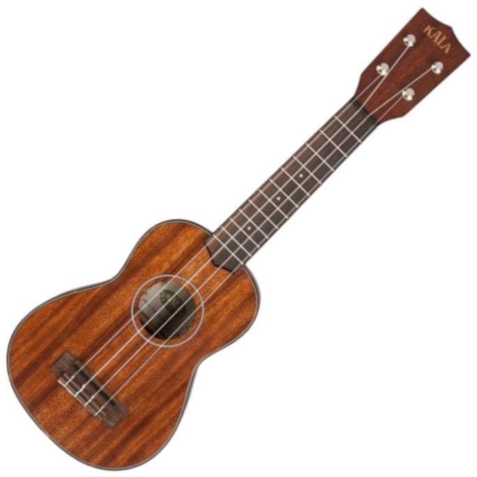 Ukulélé soprano Kala Solid Mahogany Soprano Ukulele with Case