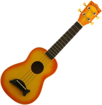 Szoprán ukulele Kala Makala BG Szoprán ukulele Orange Burst