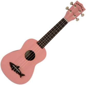 Sopránové ukulele Kala Makala Shark Sopránové ukulele Růžová
