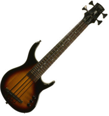 Bas Ukulele Kala Solid U-Bass Fretted 4 String Tobacco Sunburst with Gigbag