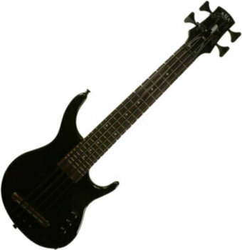 Bas-Ukulele Kala Solid U-Bass Fretted 4 String Black with Gigbag - 1