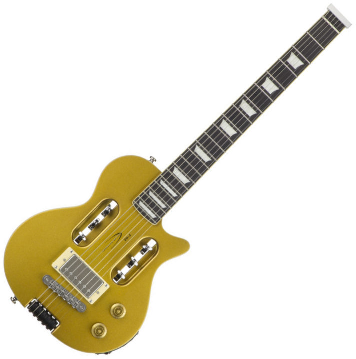 E-Gitarre Traveler Guitar Traveler EG-1 Custom V2 Gold with Gig Bag
