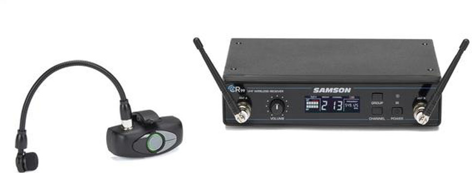 Set Microfoni Wireless per Strumenti Samson AWX Wind Instrument D