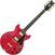 Halvakustisk gitarr Ibanez AMH90-CRF Cherry Red