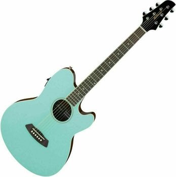 Electro-acoustic guitar Ibanez TCY10E-SFH Sea Foam Green - 1