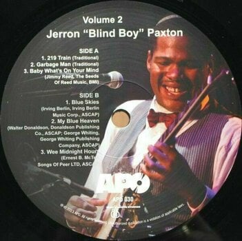 Vinylskiva Jerron Blind Boy Paxton - Jerron Blind Boy Paxton Volume 2 (LP) - 1