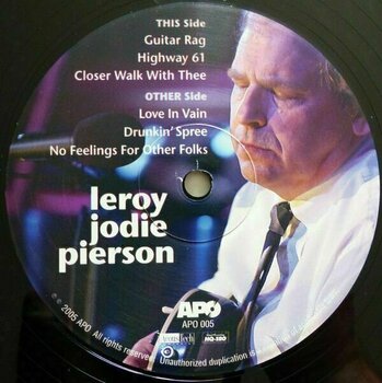 Vinyl Record Leroy Jody Pierson - Leroy Jody Pierson (LP) - 1