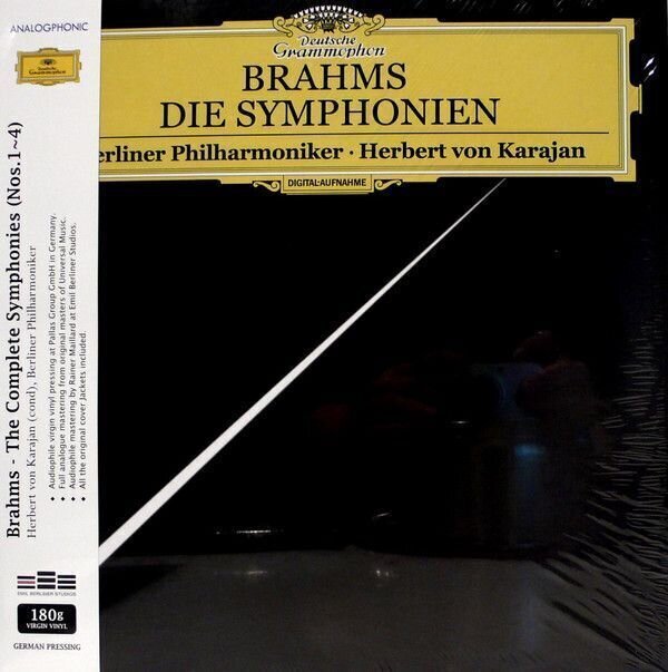 Vinyl Record Johannes Brahms - Symphonies Nos 1-4 Die Symphonien (Box Set)
