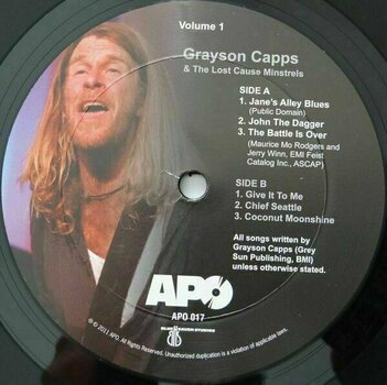 Vinyl Record Grayson Capps - Grayson Capps Volume 1 (LP) - 1