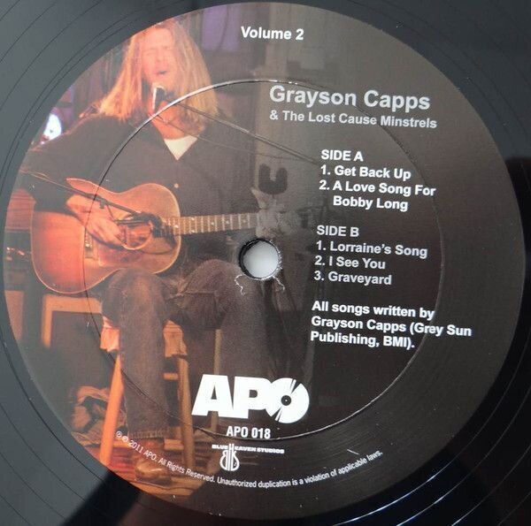 Vinyl Record Grayson Capps - Grayson Capps Volume 2 (LP)