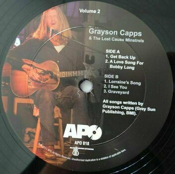 Vinyl Record Grayson Capps - Grayson Capps Volume 2 (LP) - 1