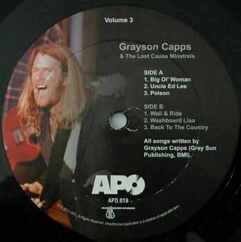 Vinyl Record Grayson Capps - Grayson Capps Volume 3 (LP) - 1