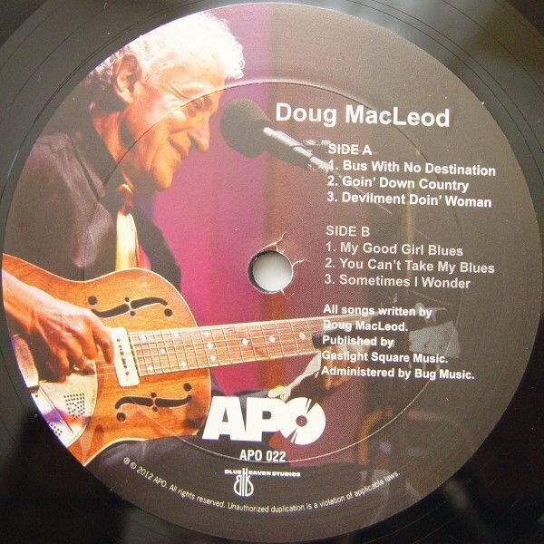 Vinyl Record Doug MacLeod - Doug MacLeod (LP)