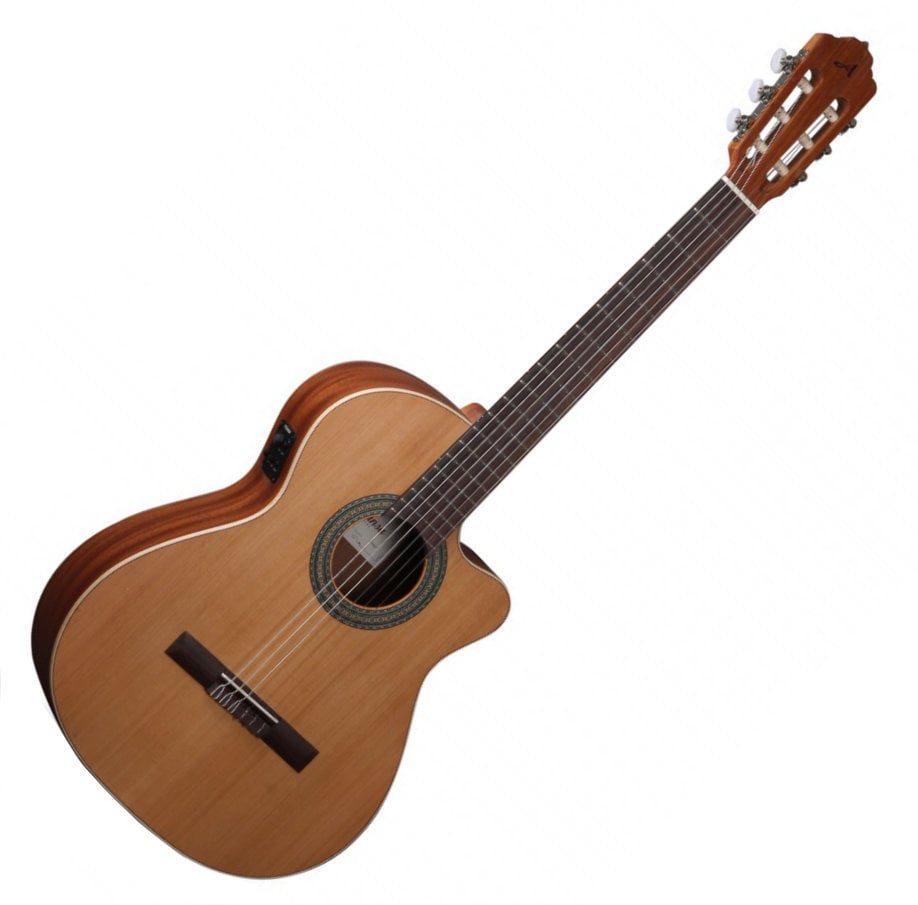 Guitarra clássica com pré-amplificador Almansa 400 CW EZ 4/4 Natural