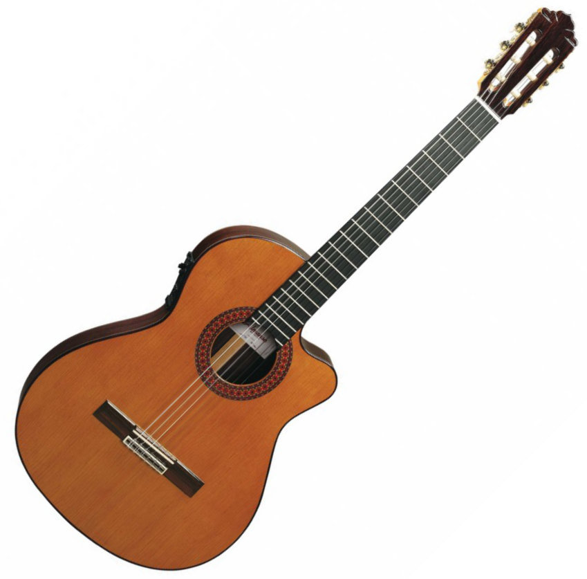 Classical Guitar with Preamp Almansa 435 CT E2
