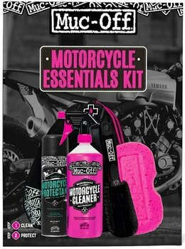 Produit nettoyage moto Muc-Off Bike Essentials Cleaning Kit Produit nettoyage moto - 1