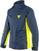 Moto dežna jakna Dainese Storm 2 Jacket Black Iris/Fluo Yellow XL
