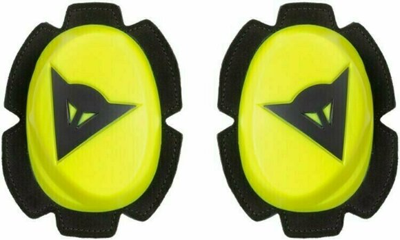 Προστατευτικές Επιγονατίδες Μοτοσυκλετιστή Dainese Pista Knee Slider Fluo Yellow/Black UNI - 1