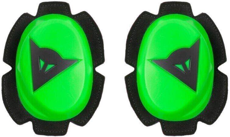 Controles deslizantes Dainese Pista Knee Slider Fluo Green/Black UNI Controles deslizantes
