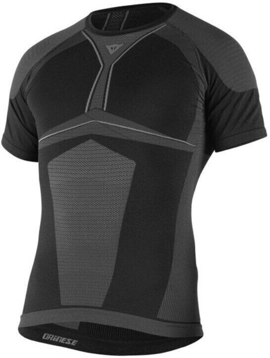 Funktionel motorcykel skjorte Dainese D-Core Dry Tee SS Black/Anthracite XS-S