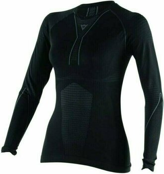 Motorcycle Functional Shirt Dainese D-Core Dry Tee LS Black/Anthracite XS-S - 1
