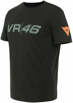 T-Shirt Dainese VR46 Pit Lane Black/Fluo Yellow XXS T-Shirt - 1