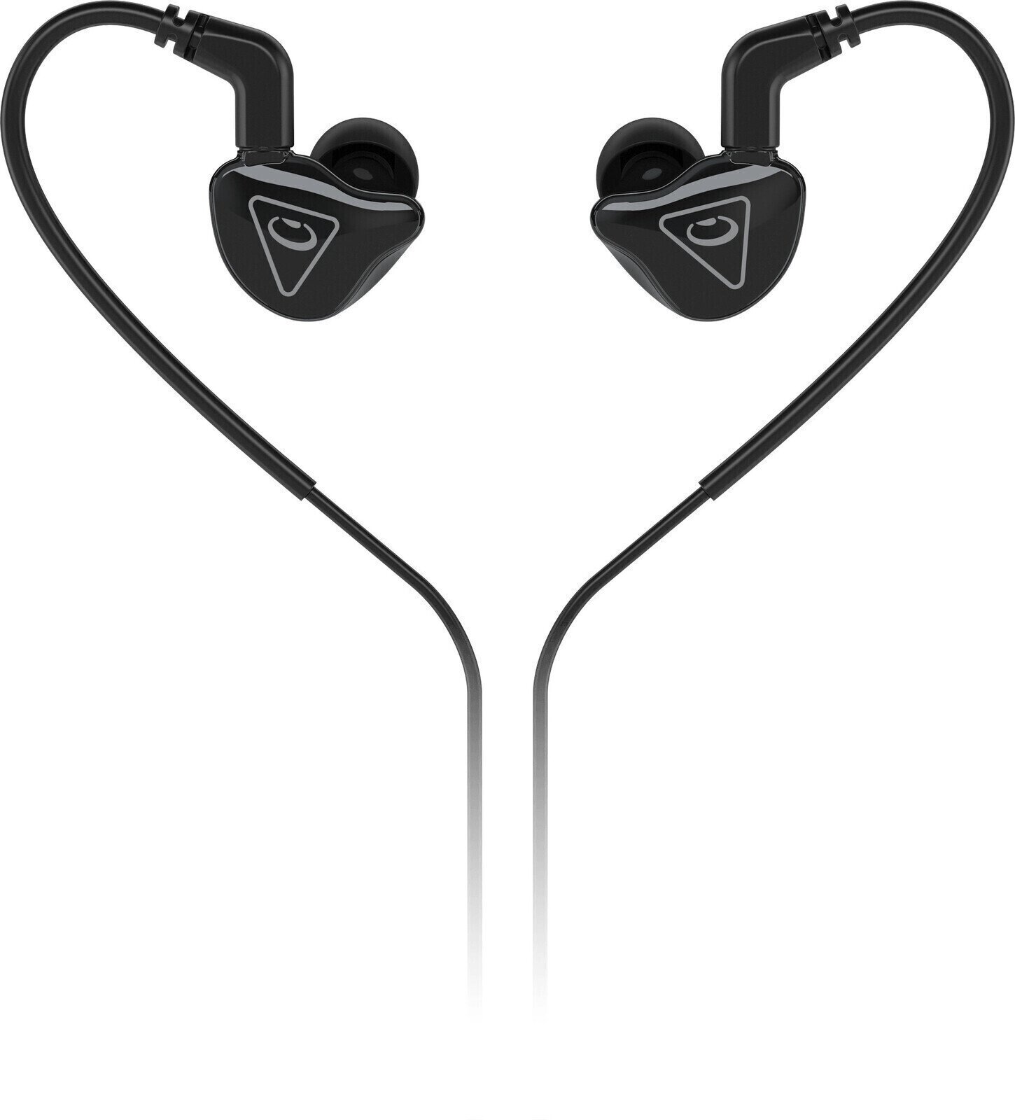 Ušesne zanke slušalke Behringer MO240 Črna