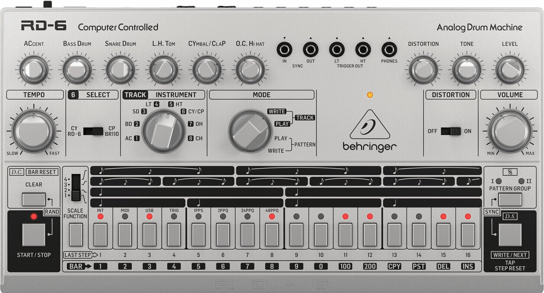 Groovebox Behringer RD-6-SR