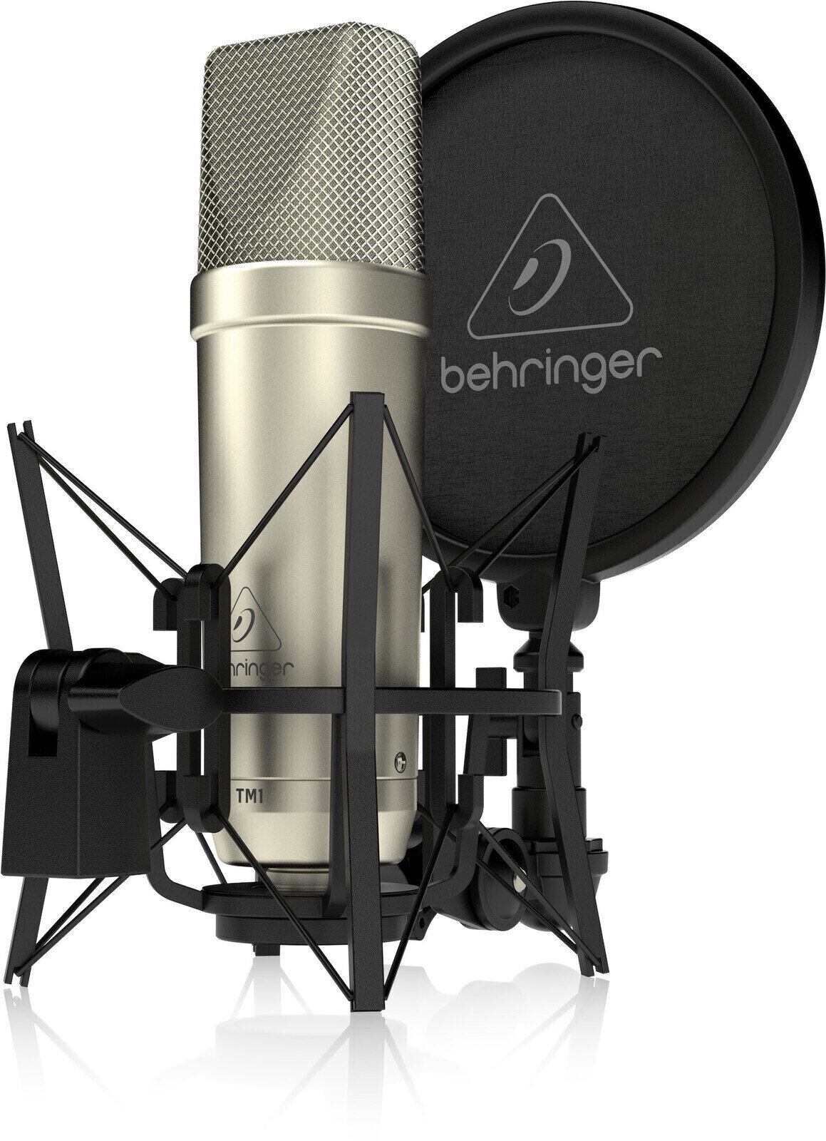 Microfone condensador de estúdio Behringer TM1 Microfone condensador de estúdio