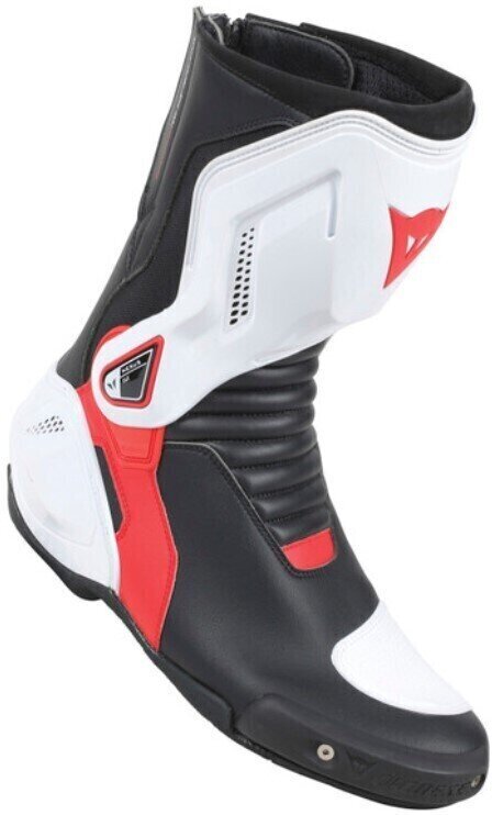 Motorcycle Boots Dainese Nexus Black/White/Lava Red 41 Motorcycle Boots