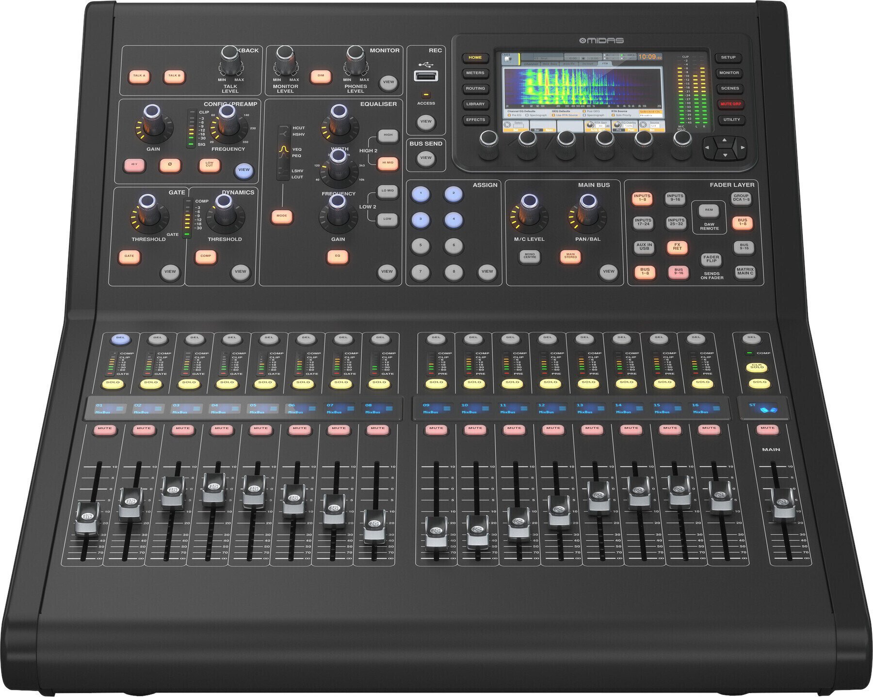 Table de mixage numérique Midas M32R LIVE Table de mixage numérique