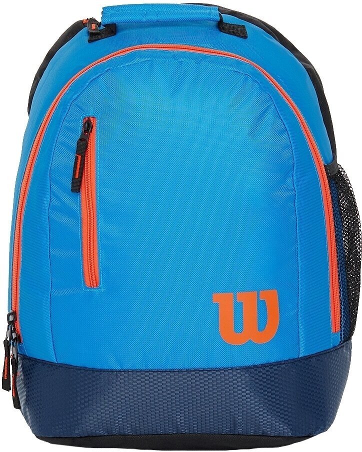 Saco de ténis Wilson Youth Backpack 1 Blue/Orange Saco de ténis