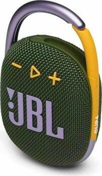 Hordozható hangfal JBL Clip 4 Green - 1