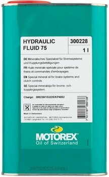 Vedligeholdelse af cykler Motorex Hydraulic Fluid 75 1 L Vedligeholdelse af cykler - 1