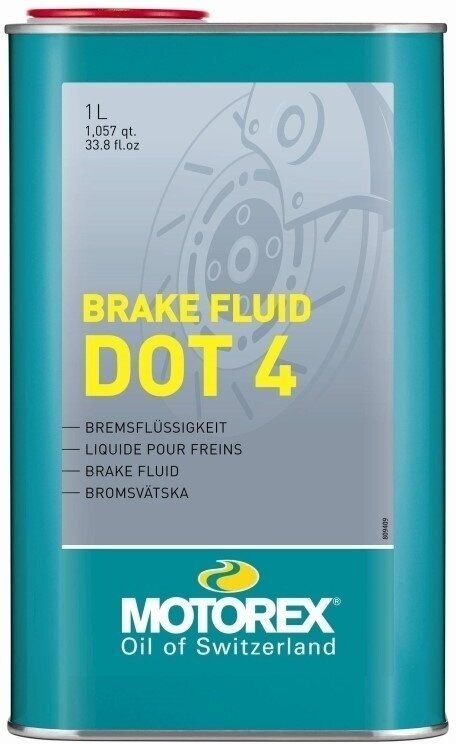 Cyklo-čištění a údržba Motorex Brake Fluid Dot 4 1 L Cyklo-čištění a údržba