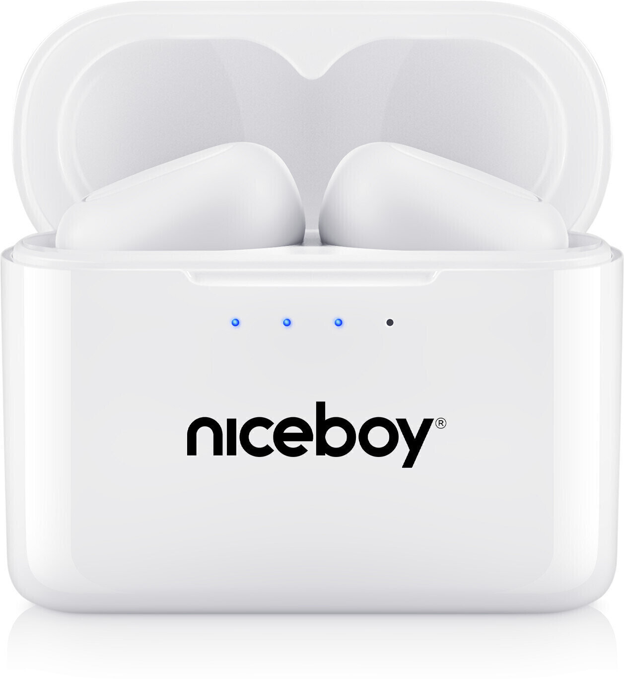 Intra-auriculares true wireless Niceboy HIVE Podsie Branco