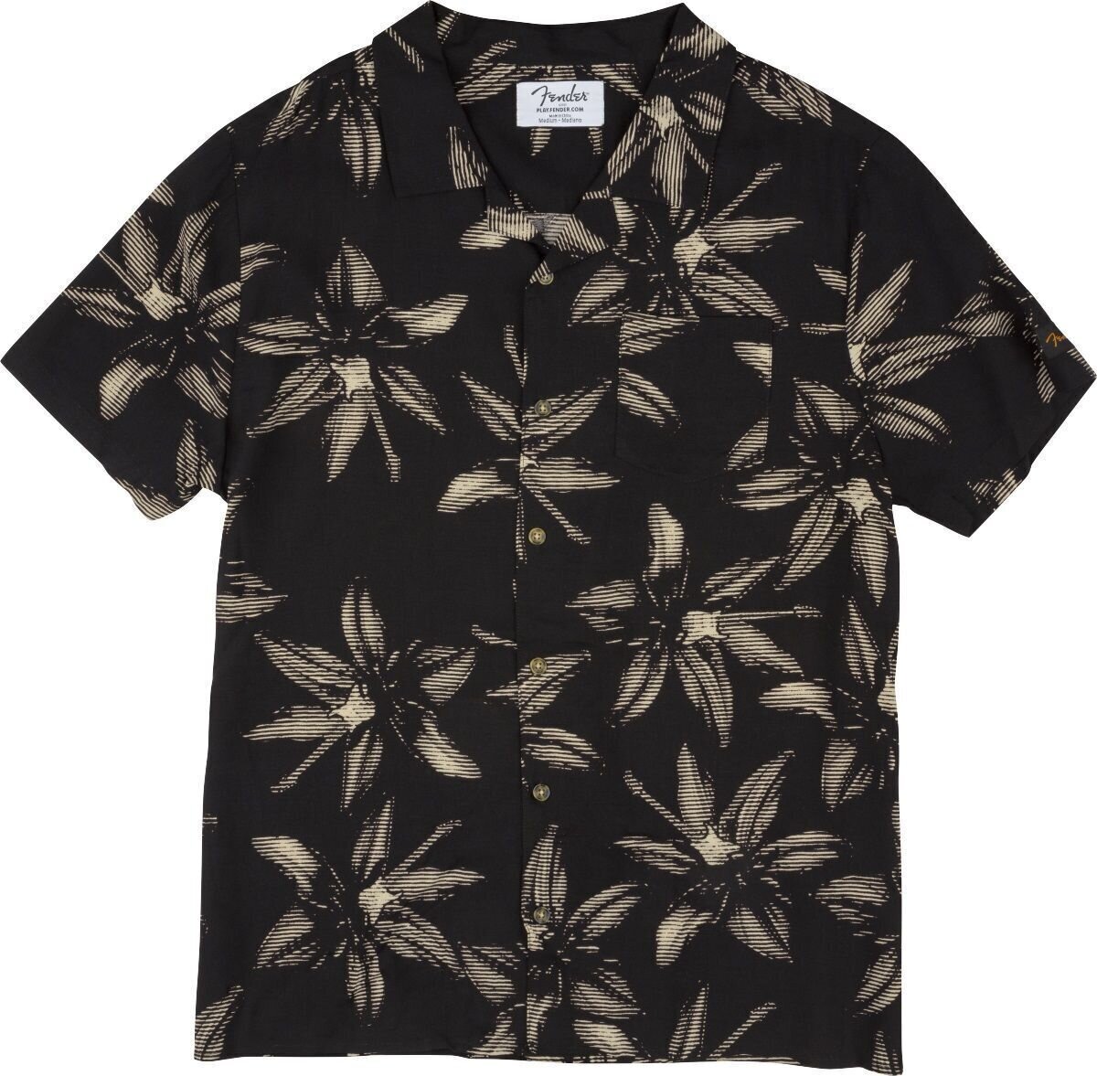 Tricou polo Fender Tricou polo The Norvell Button Up Flower M
